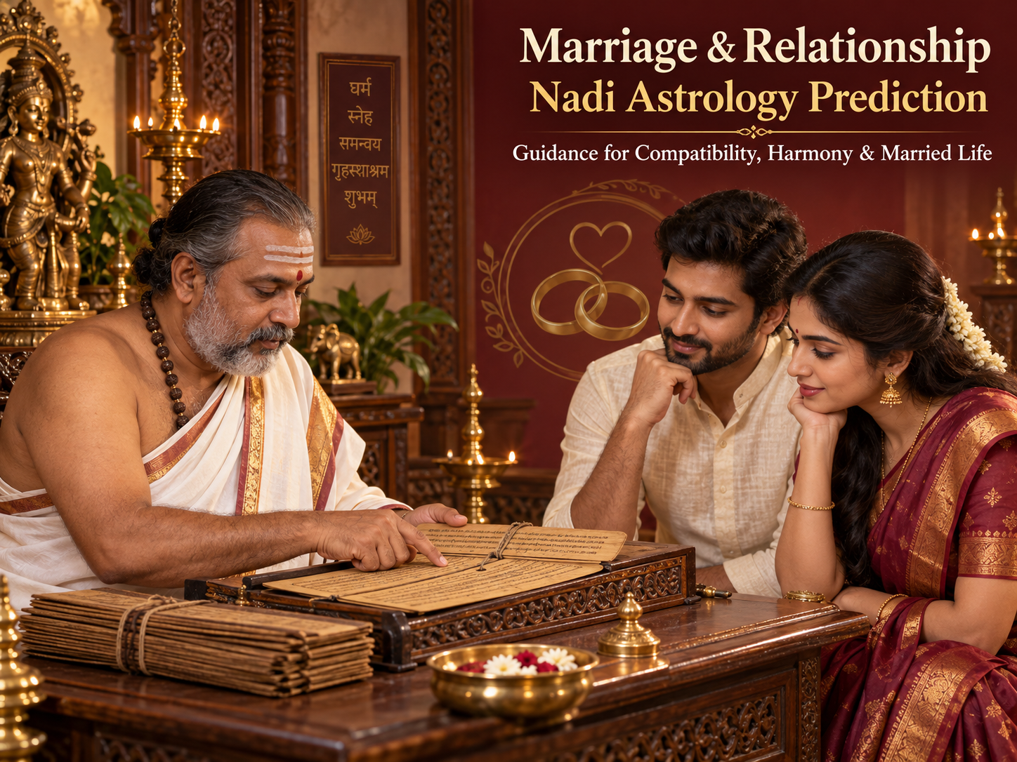 Traditional Nadi Astrology Palm Leaf Reading
