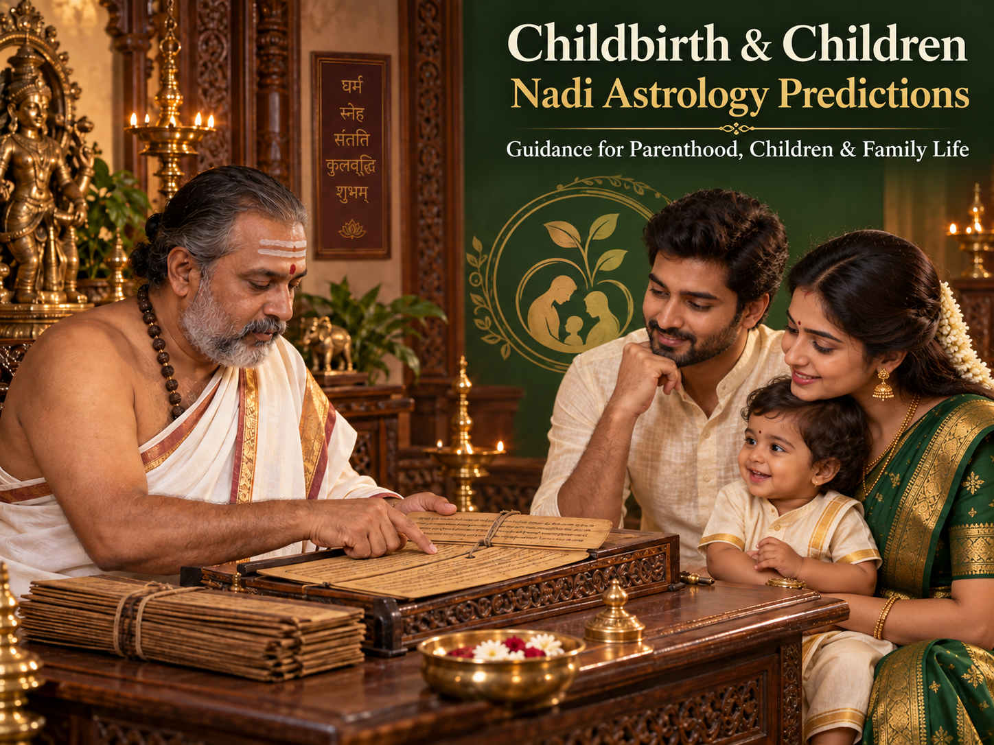 Traditional Nadi Astrology Palm Leaf Reading