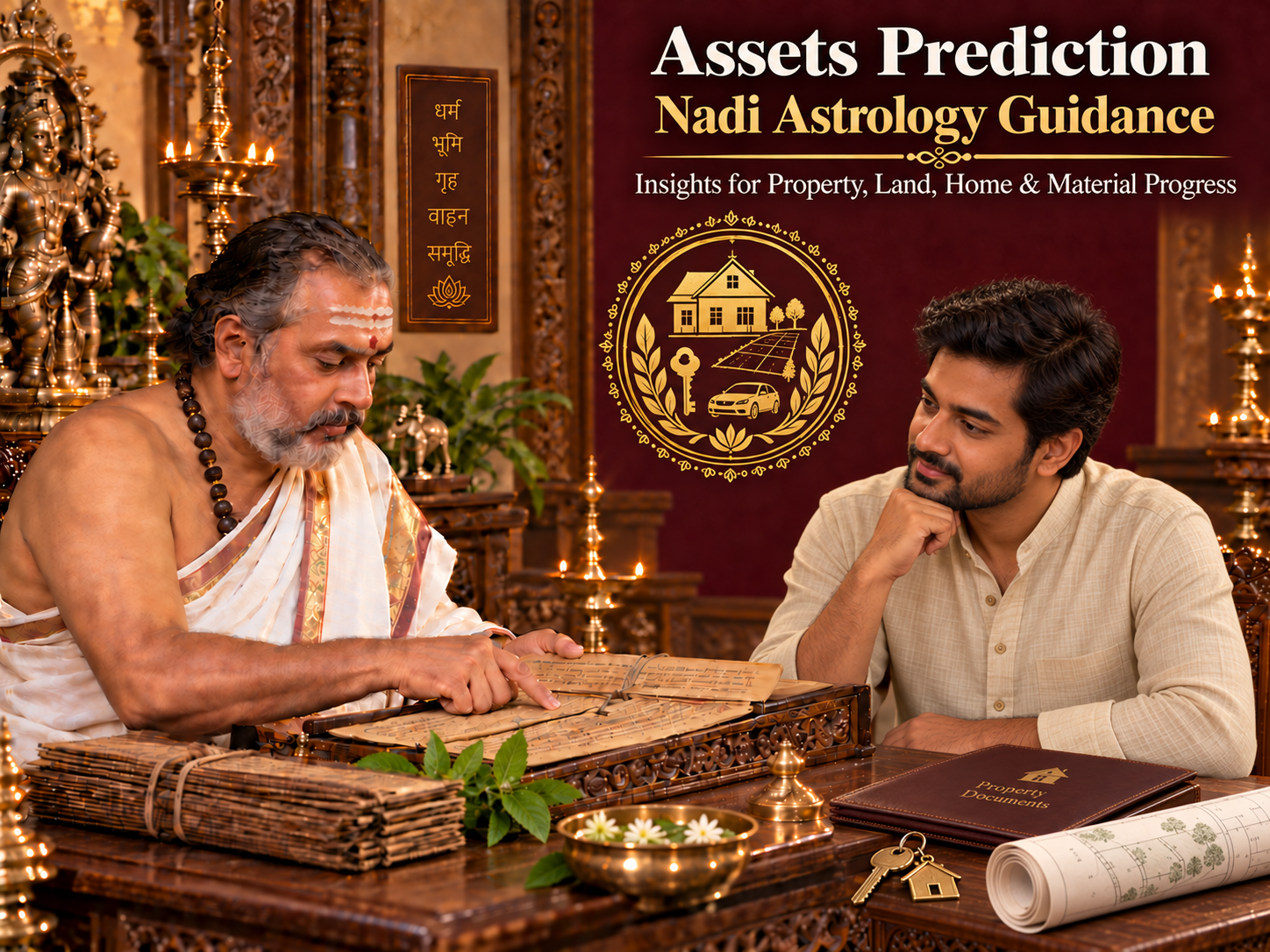 Traditional Nadi Astrology Palm Leaf Reading