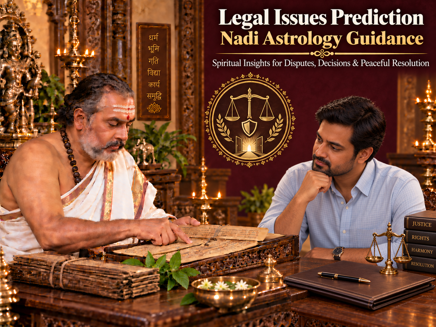 Traditional Nadi Astrology Palm Leaf Reading