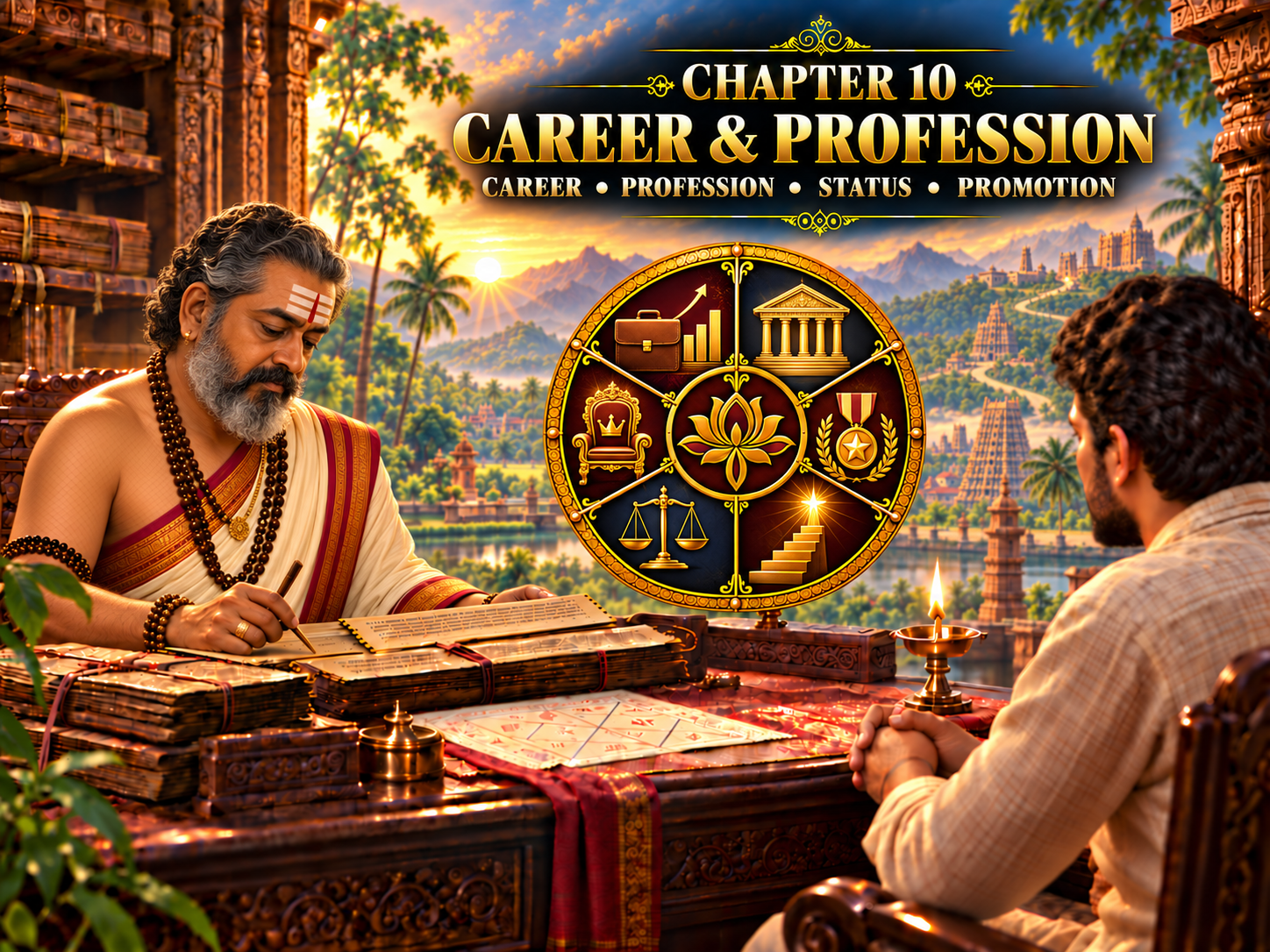 Traditional Nadi Astrology Palm Leaf Reading