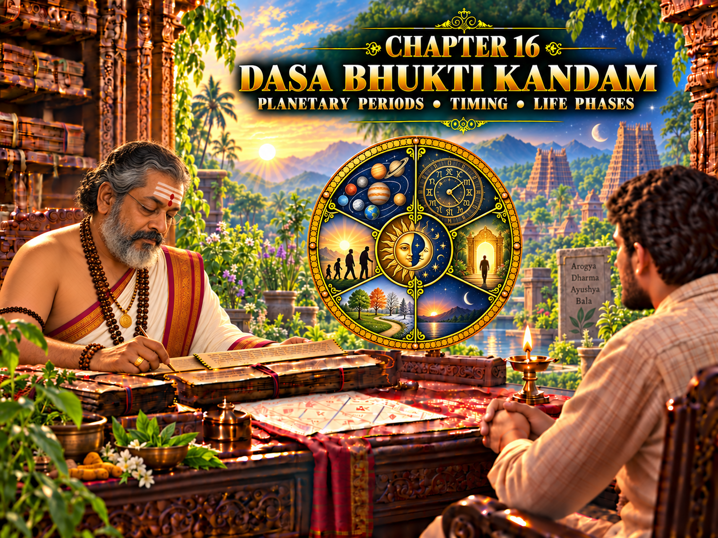 Traditional Nadi Astrology Palm Leaf Reading